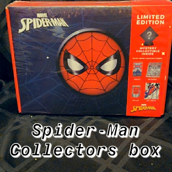Marvel Other - SpiderMan socks, blanket, patch, art print